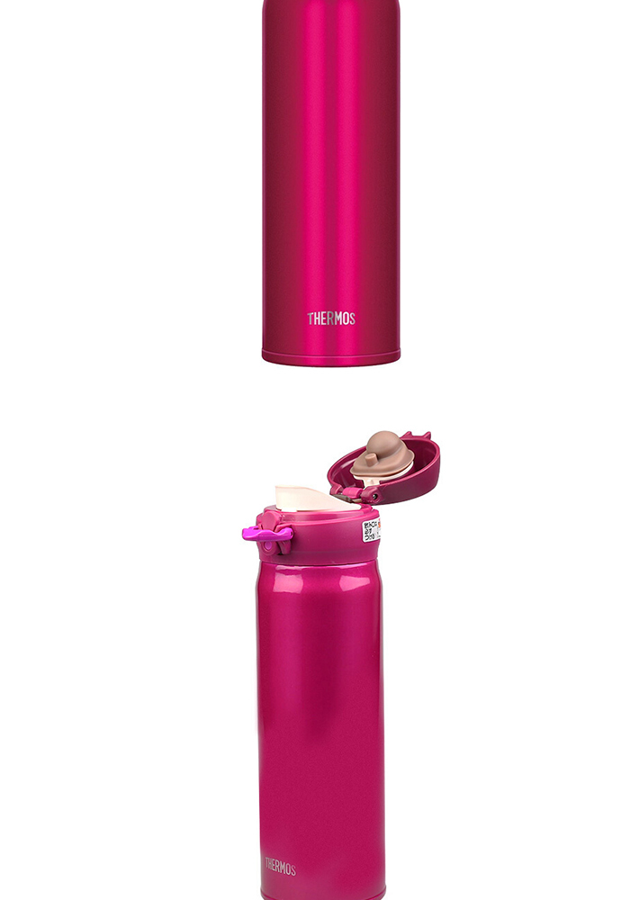 德国 THERMOS 膳魔师 不锈钢真空保温杯 500ml JNL-503 玫红色